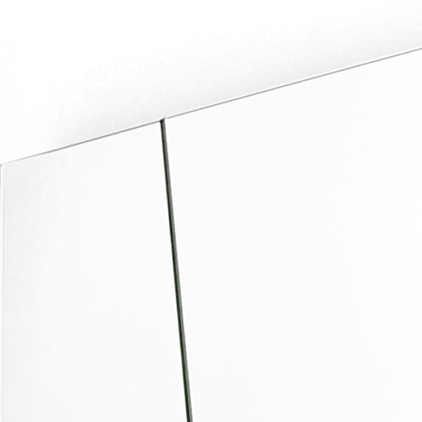 Homeroots 22" Clear Unframed Accent Mirror  Glass 396606