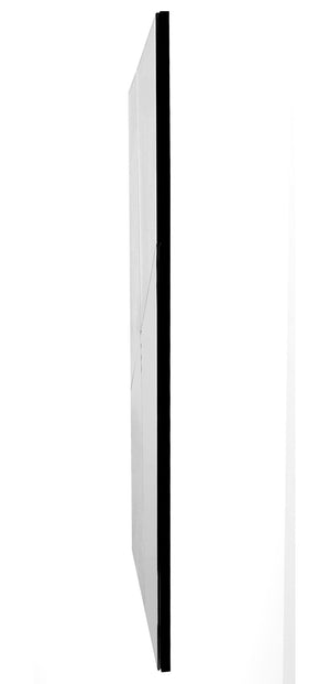 Homeroots 22" Clear Unframed Accent Mirror  Glass 396606