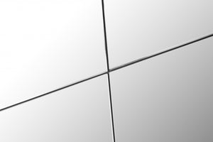 Homeroots 22" Clear Unframed Accent Mirror  Glass 396606