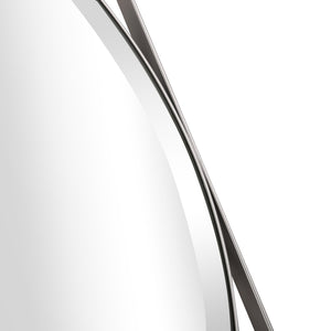 Homeroots Circle In Square Wall Mirror  Glass 396616