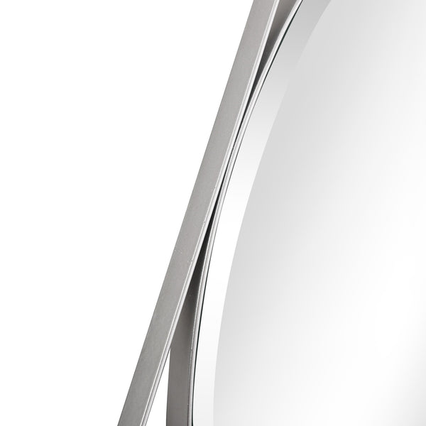 Homeroots Circle In Square Wall Mirror  Glass 396616