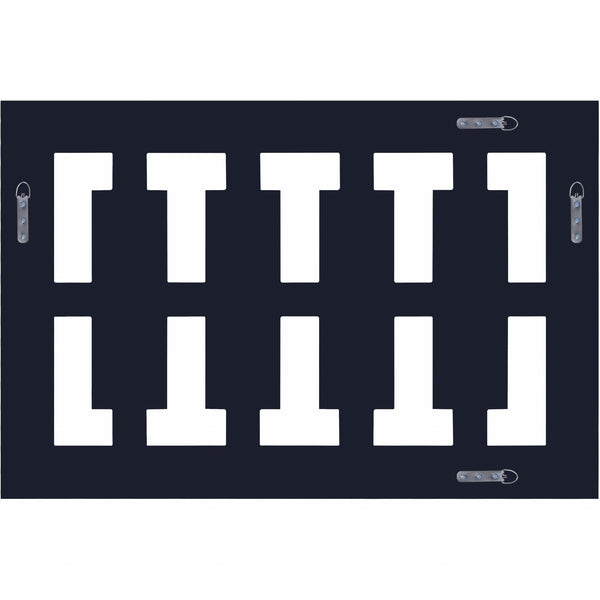 Homeroots 24" Clear Glass Framed Accent Mirror  Glass 396628