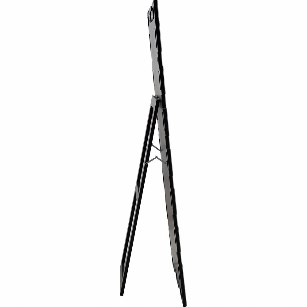 Homeroots Silver Linked Full Length Mirror  Glass 396632