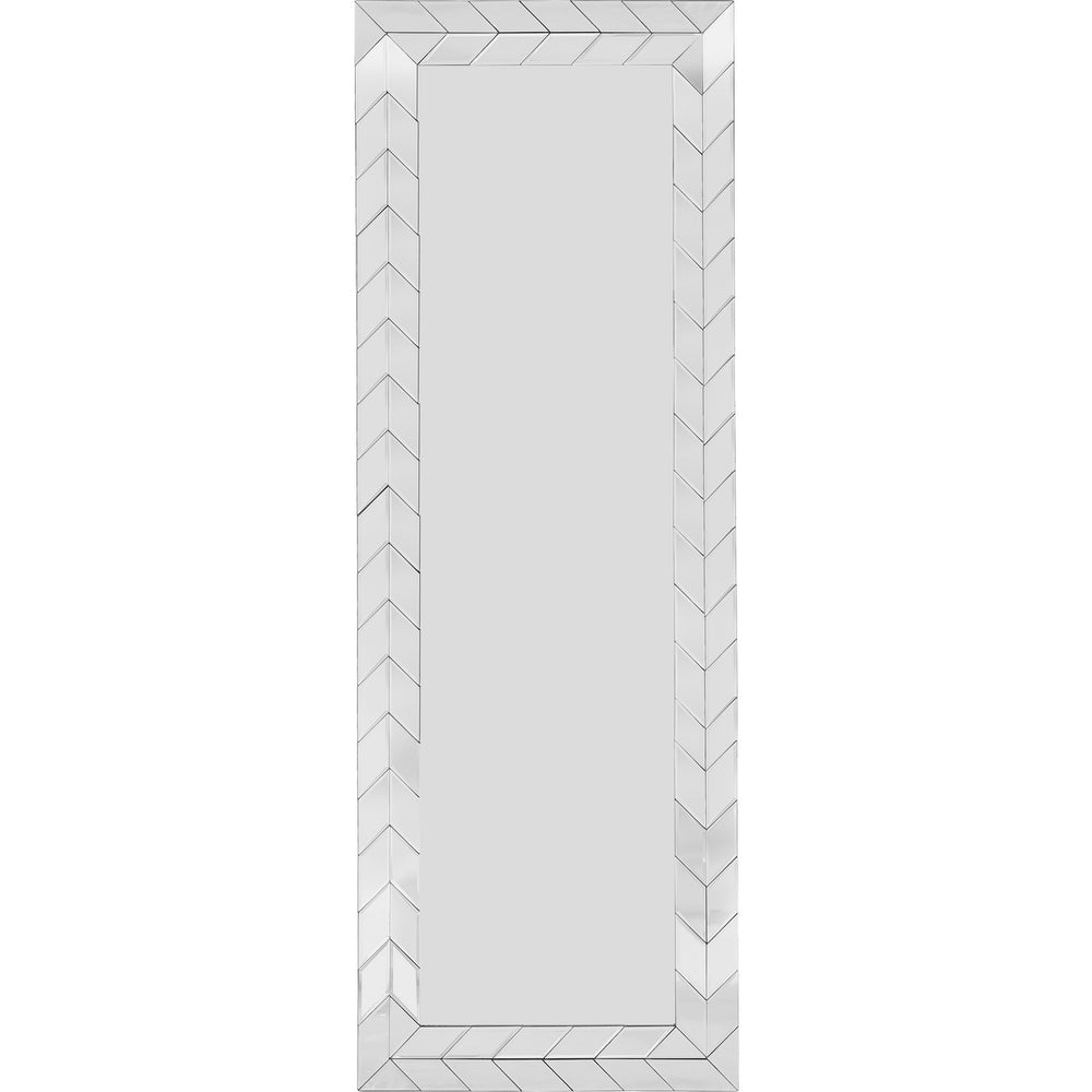 Homeroots Silver Arrow Full Length Standing Mirror  Glass 396633