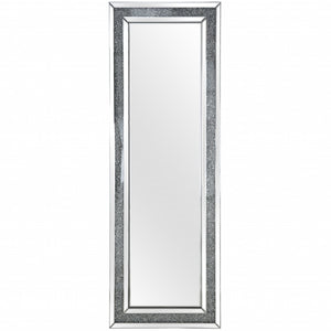 Homeroots Encrusted Crystal Mirror  Glass 396635