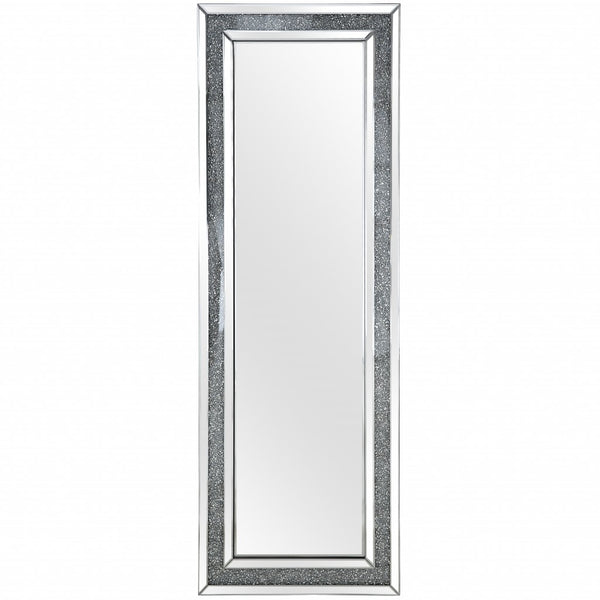 Homeroots Encrusted Crystal Mirror  Glass 396635