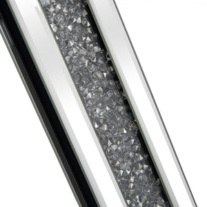 Homeroots Encrusted Crystal Mirror  Glass 396635