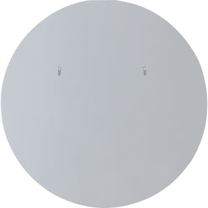 Homeroots 36" Silver Framed Accent Mirror  Glass 396639