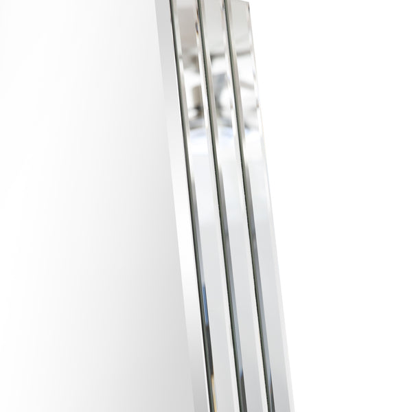 Homeroots 42" Clear Framed Accent Mirror  Glass 396648