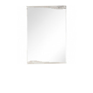 Homeroots 46" Silver Framed Accent Mirror  Glass 396650