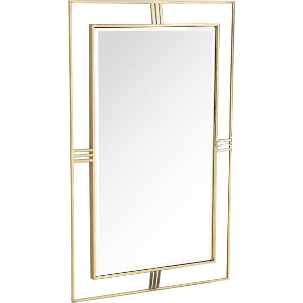 Homeroots Black Chic Mirror  Glass 396651