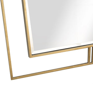 Homeroots Black Chic Mirror  Glass 396651