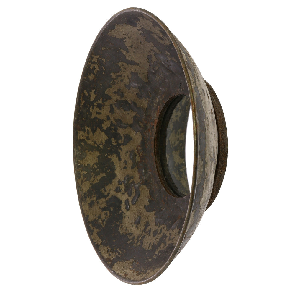 Homeroots Jumbo Metal Bowl Wall Mirror  Glass ,Metal 396685