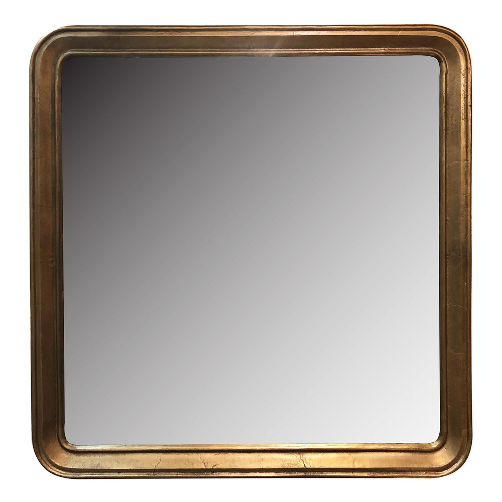 Homeroots 64" Gold Framed Accent Mirror  Brass ,Glass 396692