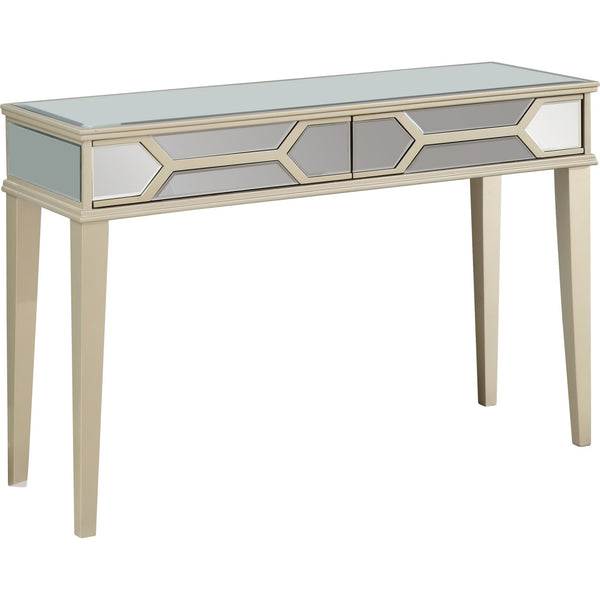 Homeroots Antiqued Silver Console Table   396818