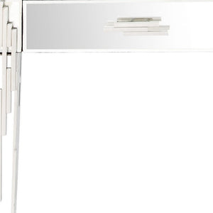 Homeroots Rectangular Striped Falling Console Table   396836