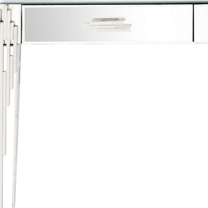 Homeroots Rectangular Striped Falling Console Table   396836