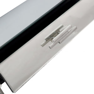 Homeroots Rectangular Striped Falling Console Table   396836