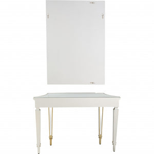 Homeroots Svelte Mirror And Console Table   396849
