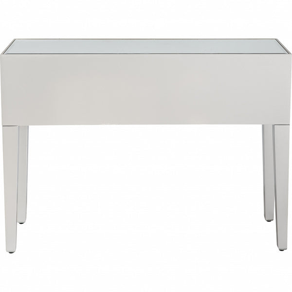 Homeroots Antiqued Crystal Console Table   396856