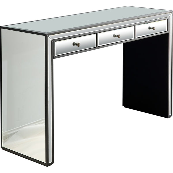 Homeroots Bold And Black Console Table   396863