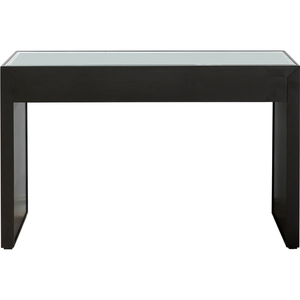 Homeroots Bold And Black Console Table   396863