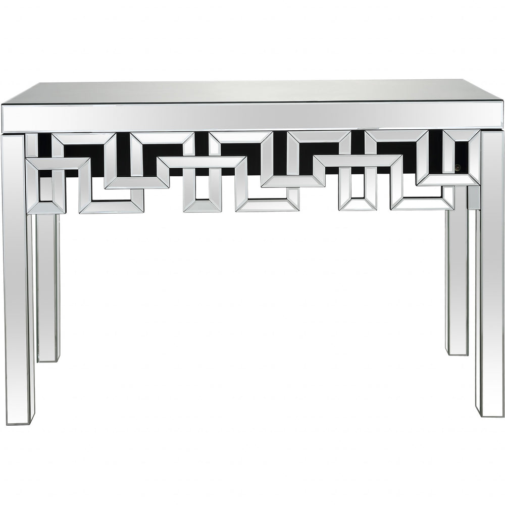 Homeroots Greek Key Console Table   396867