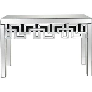 Homeroots Greek Key Console Table   396867