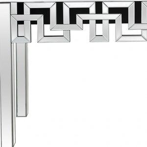 Homeroots Greek Key Console Table   396867