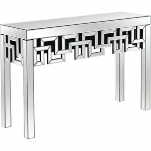 Homeroots Greek Key Console Table   396867