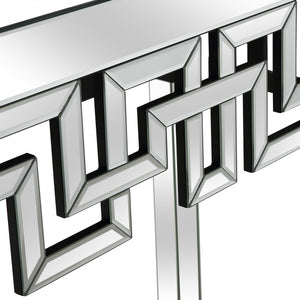 Homeroots Greek Key Console Table   396867