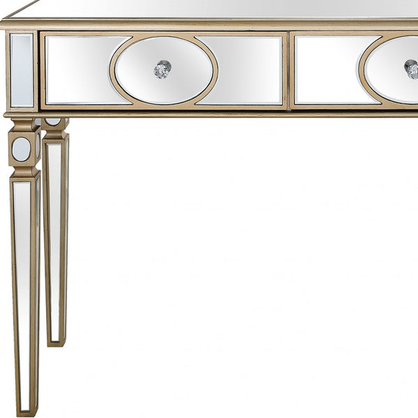 Homeroots Refined Curvy Consoled Table   396873