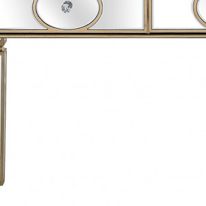 Homeroots Refined Curvy Consoled Table   396873