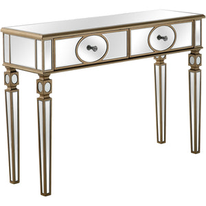 Homeroots Refined Curvy Consoled Table   396873
