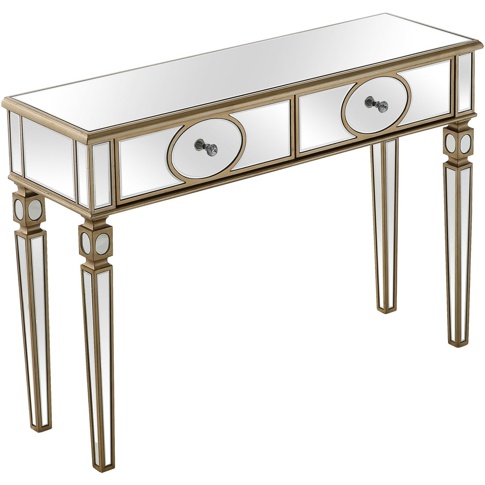 Homeroots Refined Curvy Consoled Table   396873