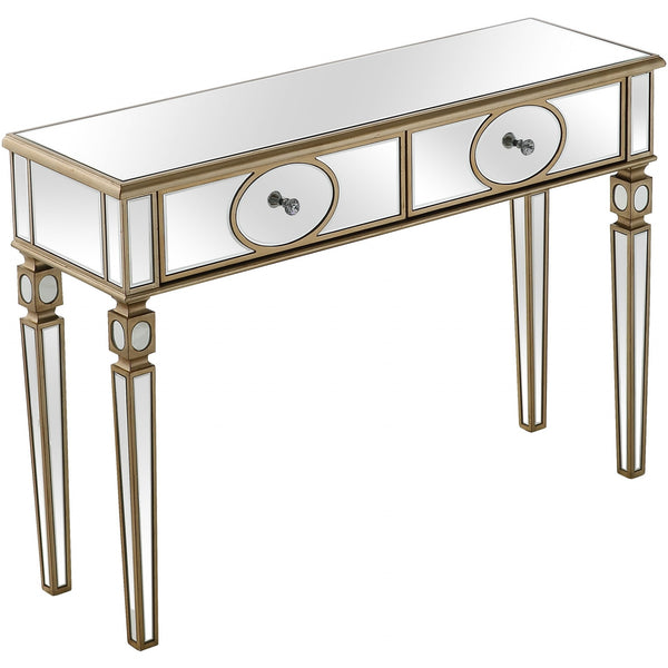Homeroots Refined Curvy Consoled Table   396873