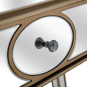 Homeroots Refined Curvy Consoled Table   396873