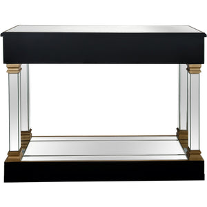 Homeroots Gold Accent Console Table   396874