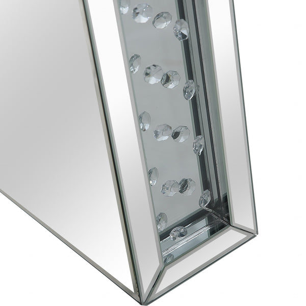 Homeroots Encrusted Crystal Console Table   396881