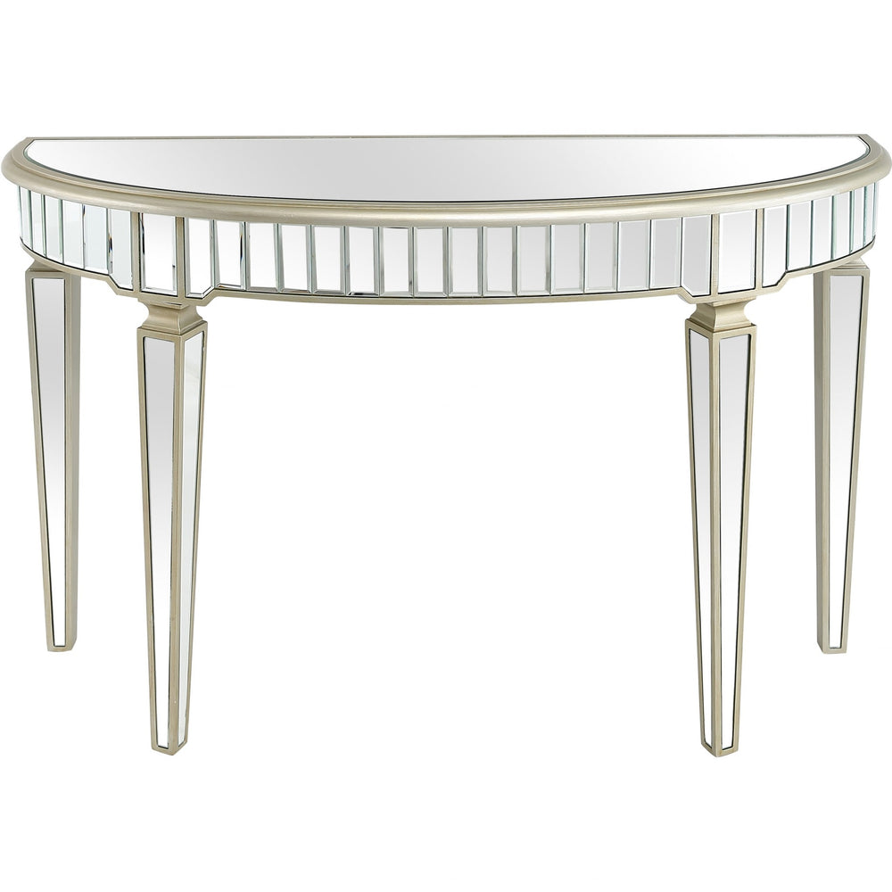 Homeroots Gold Accented Console Table   396883