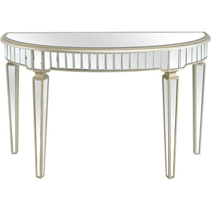 Homeroots Gold Accented Console Table   396883