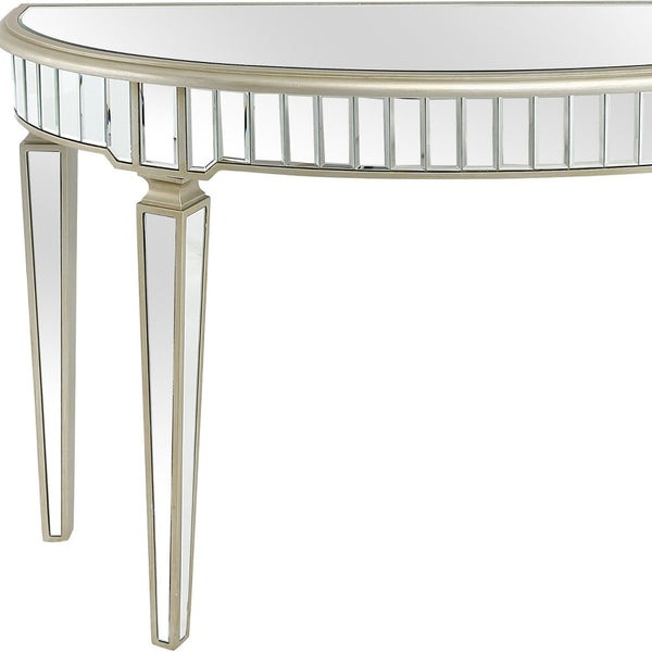 Homeroots Gold Accented Console Table   396883