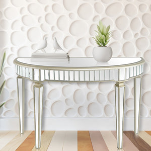 Homeroots Gold Accented Console Table   396883