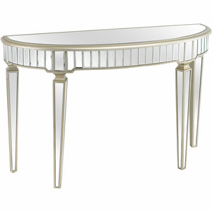 Homeroots Gold Accented Console Table   396883