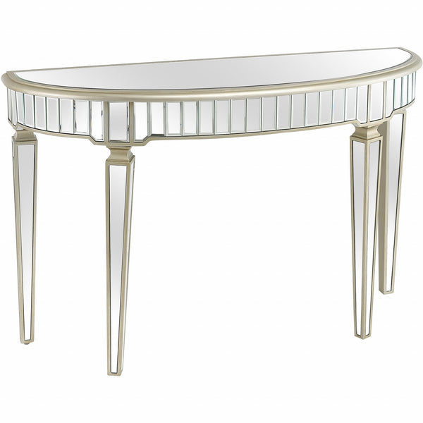 Homeroots Gold Accented Console Table   396883