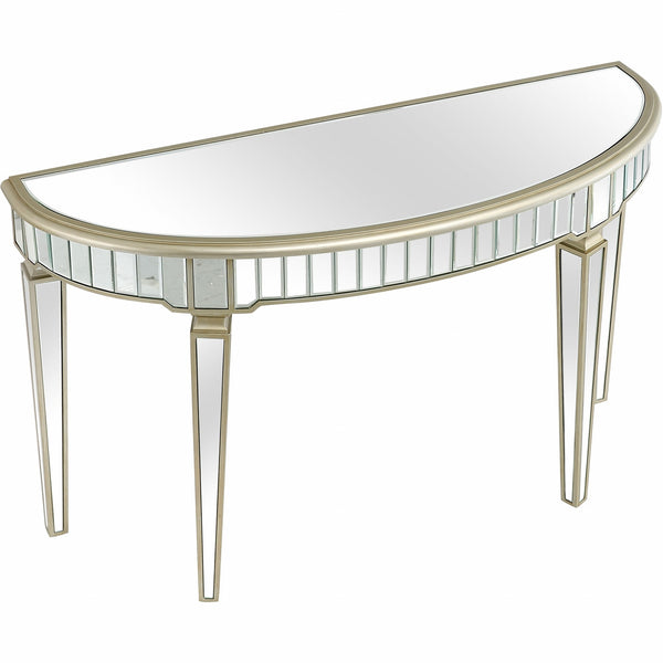 Homeroots Gold Accented Console Table   396883