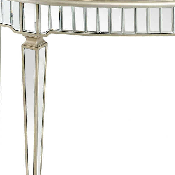 Homeroots Gold Accented Console Table   396883