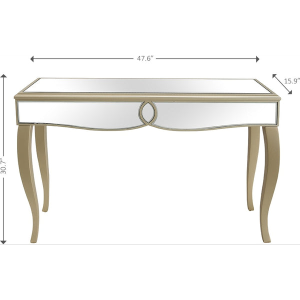 Homeroots Beauty And The Beast Console Table   396885