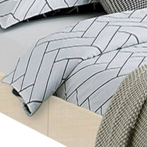 Homeroots Beige Wood And Faux Leather Full Bed Frame Beige Wood 397002