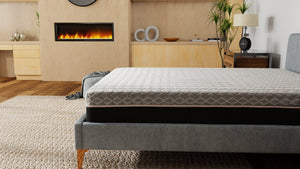 English Elm Copper Infused Plush Hybrid Mattress with Pocketed Coils and Cooling Foam Cover B047P300734